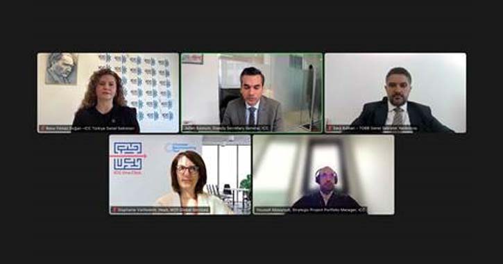 Milletlerarası Ticaret Odası (ICC) Türkiye Milli Komitesi ve Türkiye Odalar ve Borsalar Birliği (TOBB) tarafından 27 Mart 2026 tarihinde 11:00-12:00 saatleri arasında ICC One Click 2.0 tanıtım webinarı gerçekleştirildi. 